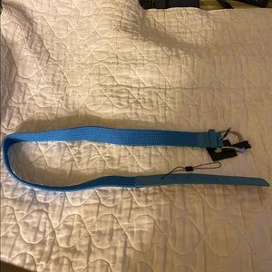 J Lindeberg mens belt light bright blue- new size 100cm